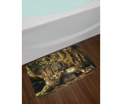 Fairytale House Tree Bath Mat