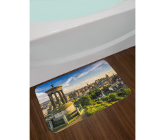 Edinburgh Aerial View Bath Mat