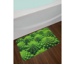 Broccoli Kale Foliage Bath Mat