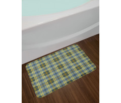 English Folk Texture Bath Mat