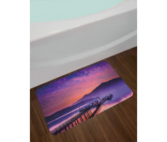 Lake in Nantou Taiwan Bath Mat