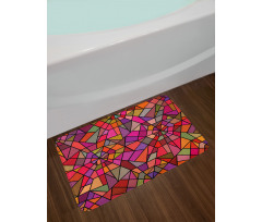 Vitray Mosaic Triangle Bath Mat