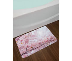 Vibrant Colored Striped Bath Mat