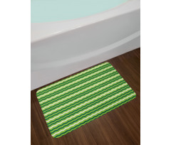 Wavy Lines Irish Cultural Bath Mat