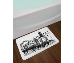 Venice City Historical Bath Mat