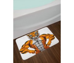 Wildlife Safari Tiger Bath Mat