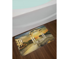 Surreal Bridge Gateway Bath Mat