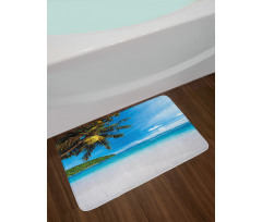 Exotic Island Beach Bath Mat