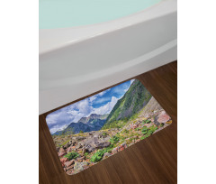 Mountain Wild Rhubarb Bath Mat