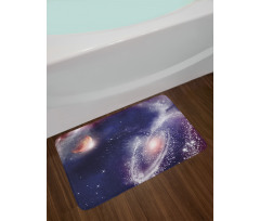 Nebula Planet Cosmic Bath Mat