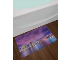 New York City Landmarks Bath Mat