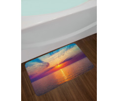 Dawn Sea Tranquil View Bath Mat