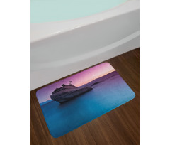 Bonsai Rock Lake Tahoe Bath Mat