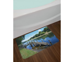 Waikato River Hamilton Bath Mat