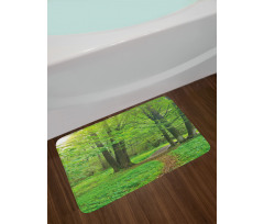 Summer Trees Tranquil Bath Mat