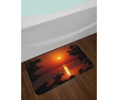 Rural Fresh Dramatic View Bath Mat