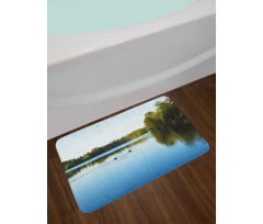 Small Town in Italy Bath Mat