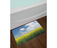 Rapeseed Field Germany Bath Mat