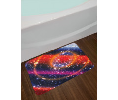 Apocalyptic Cosmos Sky Bath Mat