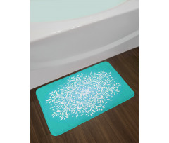 Winter Snowflake Bath Mat