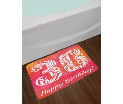 30 Years Birthday Bath Mat