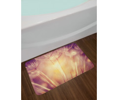 Dandelion Petals Spring Bath Mat