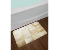 Abstract Square Shady Bath Mat