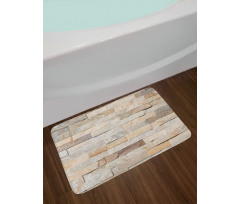 Brick Wall City Bath Mat