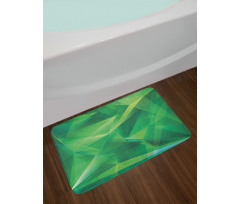 Geometric Crystal Bath Mat