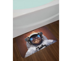 Kitten in Milkyway Bath Mat