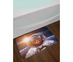 Kitty Lunar Eclipse Bath Mat