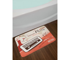 70s Party Bath Mat