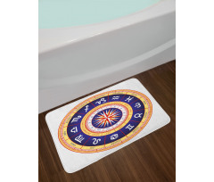 Zodiac Cancer Virgo Bath Mat