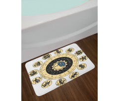 Zodiac Chart Bath Mat