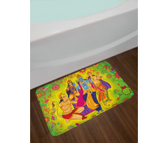 Festival Celebration Bath Mat