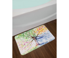 4 Seasons Colorful Bath Mat