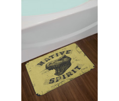 Roaring Portrait Wild Bath Mat