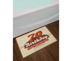 Vintage Candy Store Bath Mat