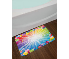 Balloons Bath Mat