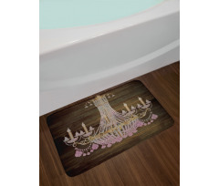 Vintage Style Country Bath Mat