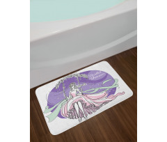 Party Dress Bride Bath Mat