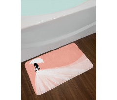 Wedding Umbrella Bath Mat