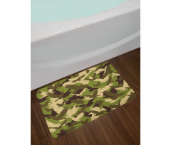 Open Wings Camouflage Bath Mat