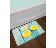 Juicy Slices Wood Bath Mat