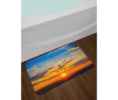 Dramatic Sunset Bath Mat