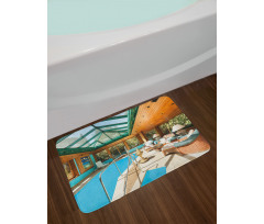 Large Indoor Pool Bath Mat