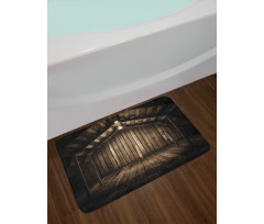 Wooden Cottage Bath Mat