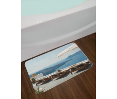 Caldera View Santorini Bath Mat