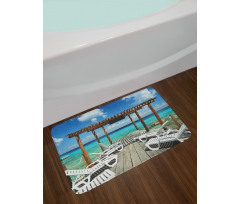 Sunbeds SeaSunbeds Bath Mat