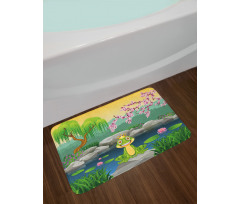 Fairytale Inspired Cartoon Bath Mat